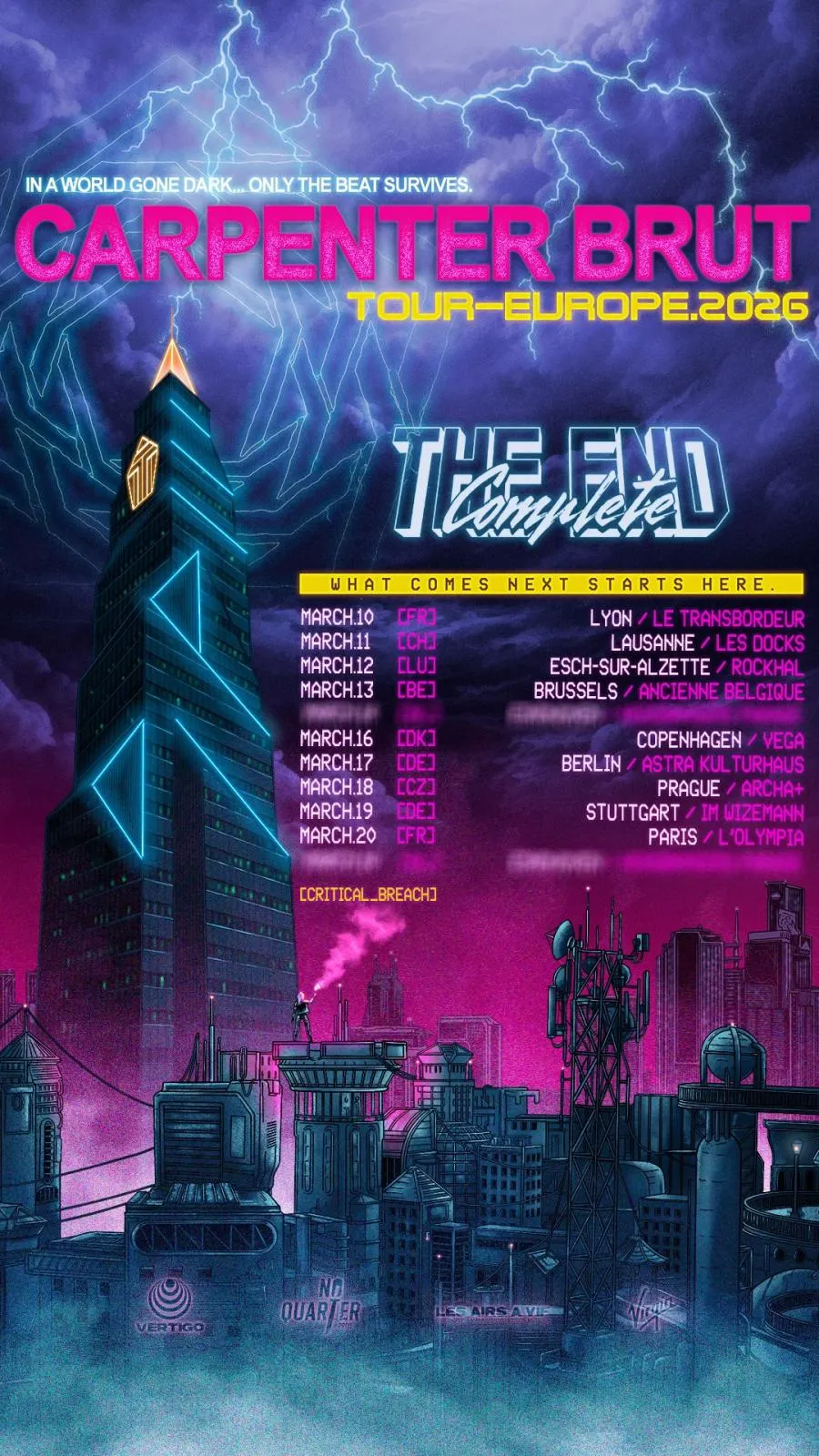 Ancienne Belgique + Carpenter Brut + Danger