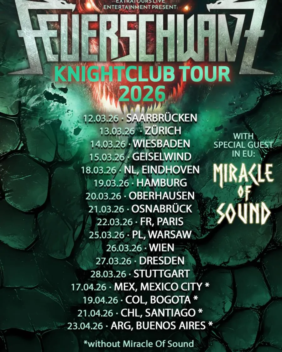 Effenaar + Feuerschwanz + Miracle Of Sound