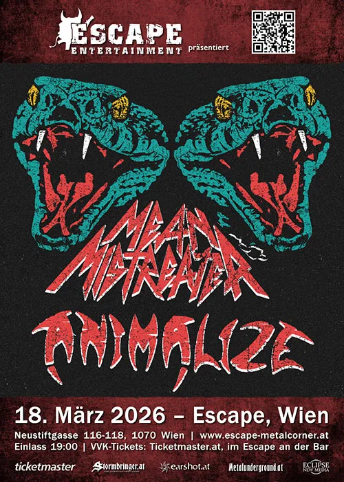Escape + Animalize + Mean Mistreater