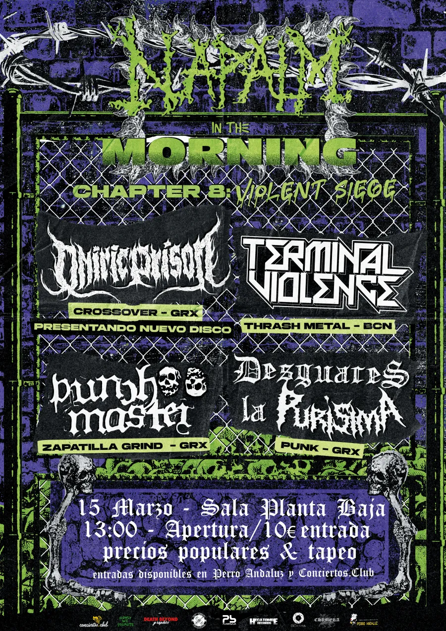 Napalm in the Morning Chapter 8: VIOLENT SIEGE + Sala Planta Baja + Desguaces La Purísima